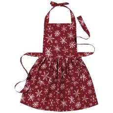 Volume One Snowflakes Classic Christmas Apron
