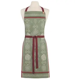 Volume One Good Tidings Christmas Jacquard Apron