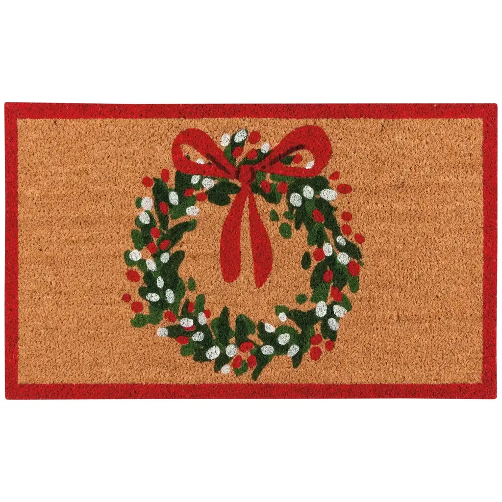 Now Designs by Danica Doormat - Wreaths Christmas