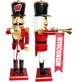 Nutcracker - 14" Wisconsin Bugler