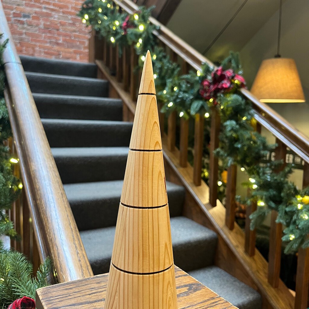 10" Wood Turned Tree