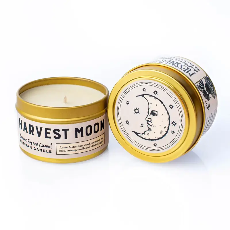 Messner Bee Farm 4oz. Harvest Moon Candle