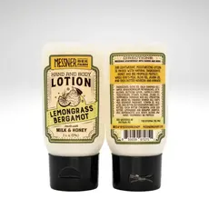 Messner Bee Farm 2oz. Lemongrass Bergamot - Milk and Honey Lotion