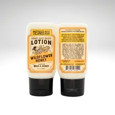 Messner Bee Farm 2oz. Wildflower Honey - Milk and Honey Lotion