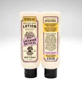 Messner Bee Farm 8oz. Lavender Oatmeal - Milk and Honey Lotion