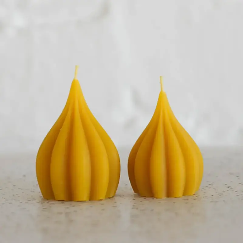 Large Puff - Handmade Beeswax Candle