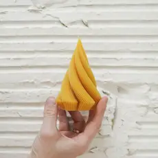 Large Stella - Pure Beeswax Holiday Candle