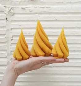 Small Stella - Pure Beeswax Holiday Candle