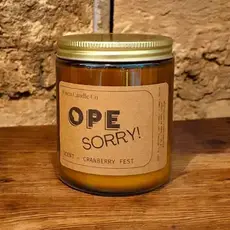 Wisco Collection - OPE Sorry! Candle
