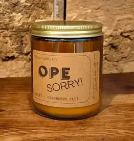 Wisco Collection - OPE Sorry! Candle
