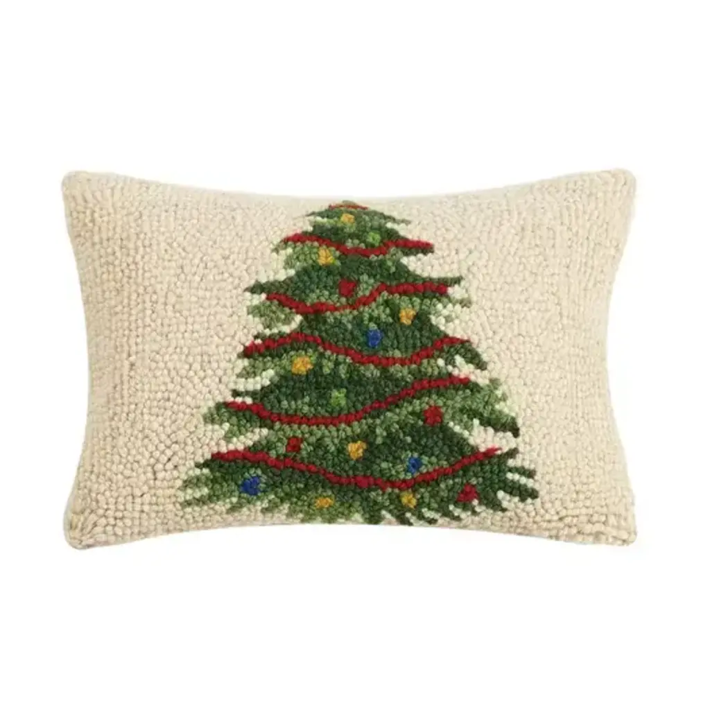 Peking Handicraft Small Christmas Tree Hook Pillow