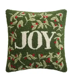 Peking Handicraft Hook Pillow - Holiday Joy