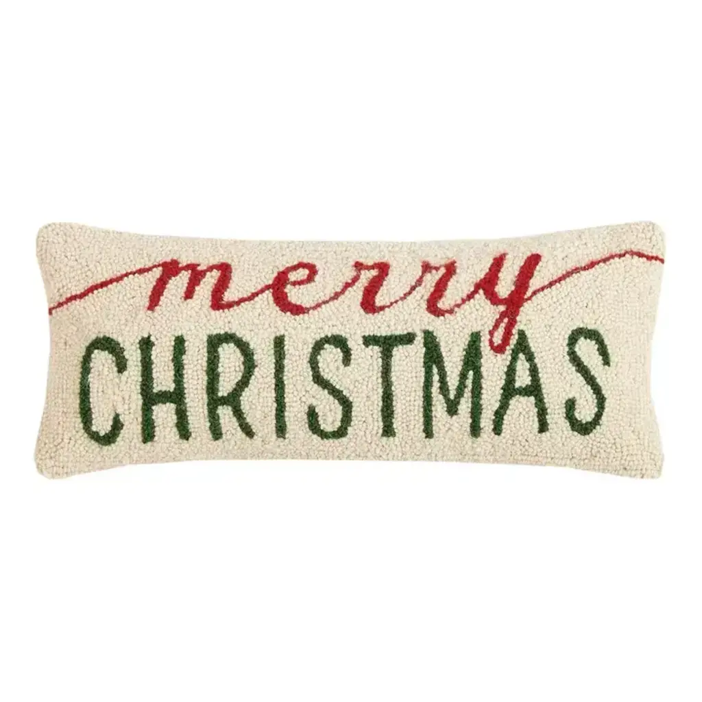 Volume One Hook Pillow - Merry Christmas