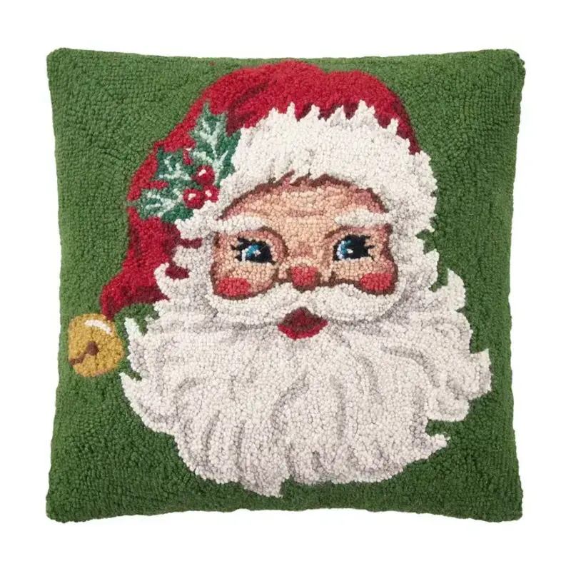 Volume One Hook Pillow -  Red Hat Santa