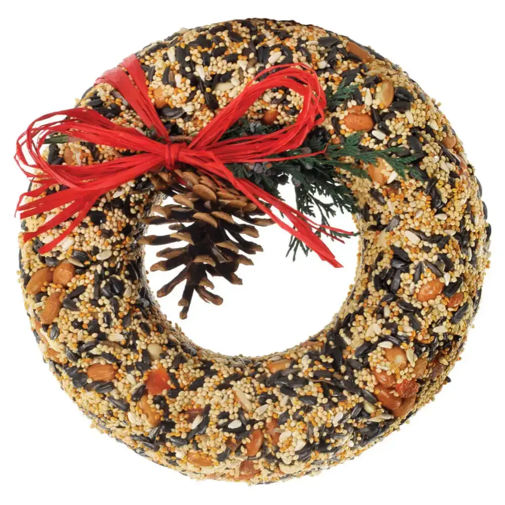 Birdseed Wildfeast Wreath