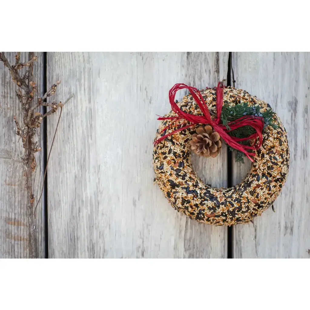Birdseed Wildfeast Wreath