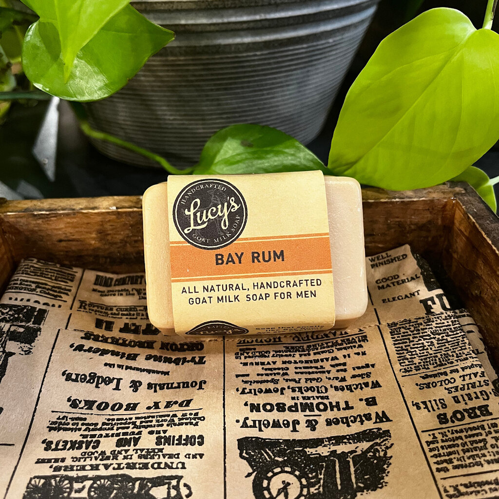 Lucy's Goat Milk Soap Lucy's Goat Milk Soap - Bay Rum