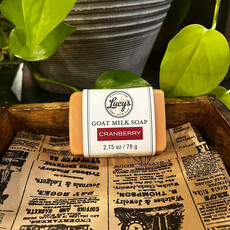Lucy's Goat Milk Soap Lucy's Goat Milk Soap - Cranberry