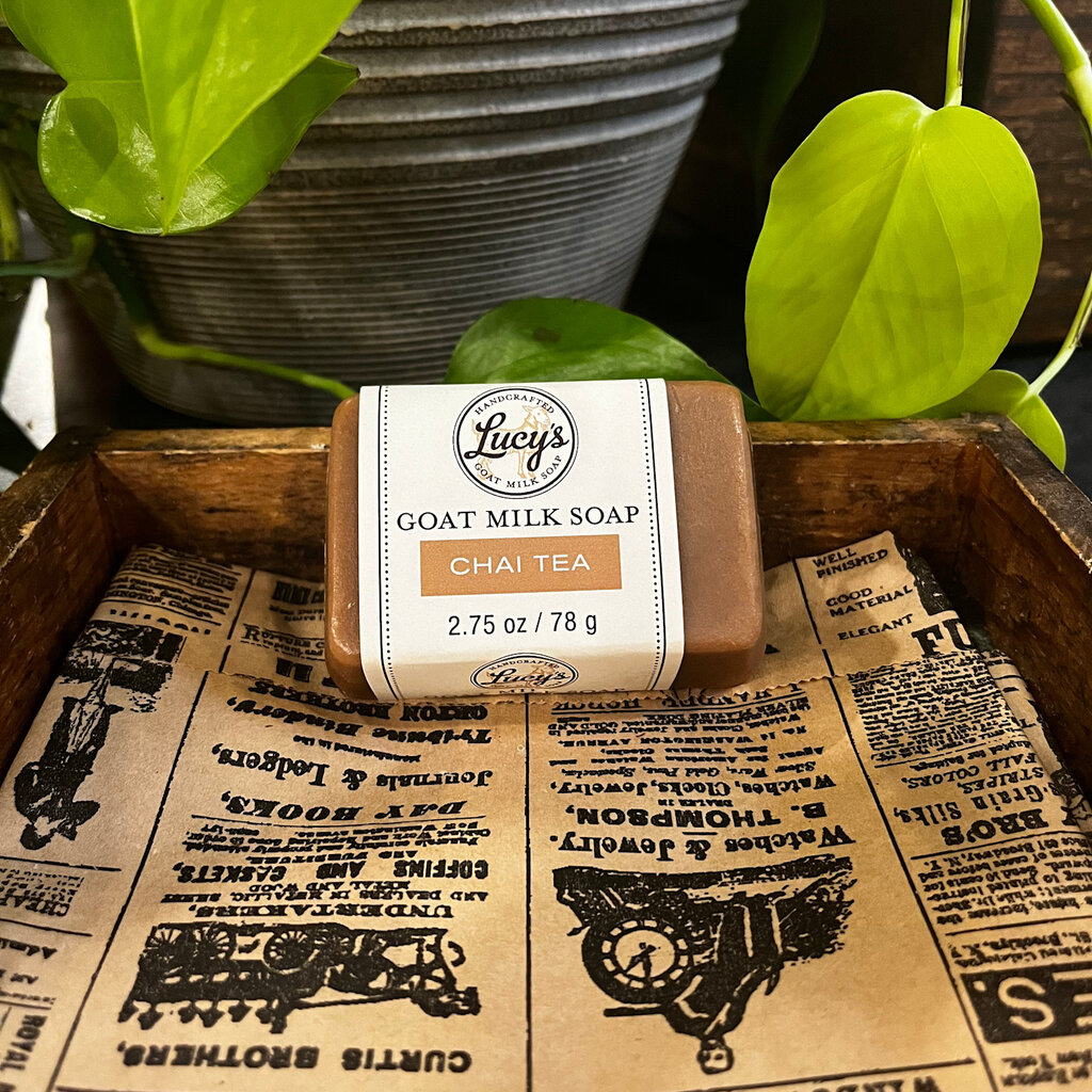 Lucy's Goat Milk Soap Lucy's Goat Milk Soap - Chai Tea
