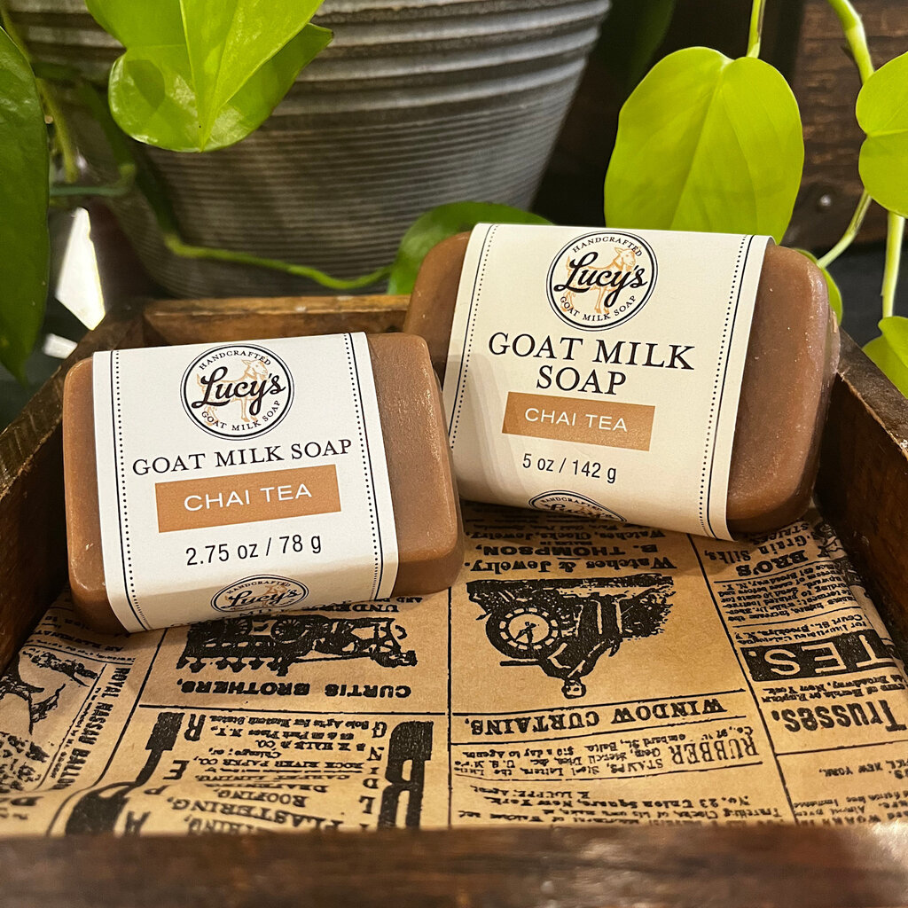 Lucy's Goat Milk Soap Lucy's Goat Milk Soap - Chai Tea