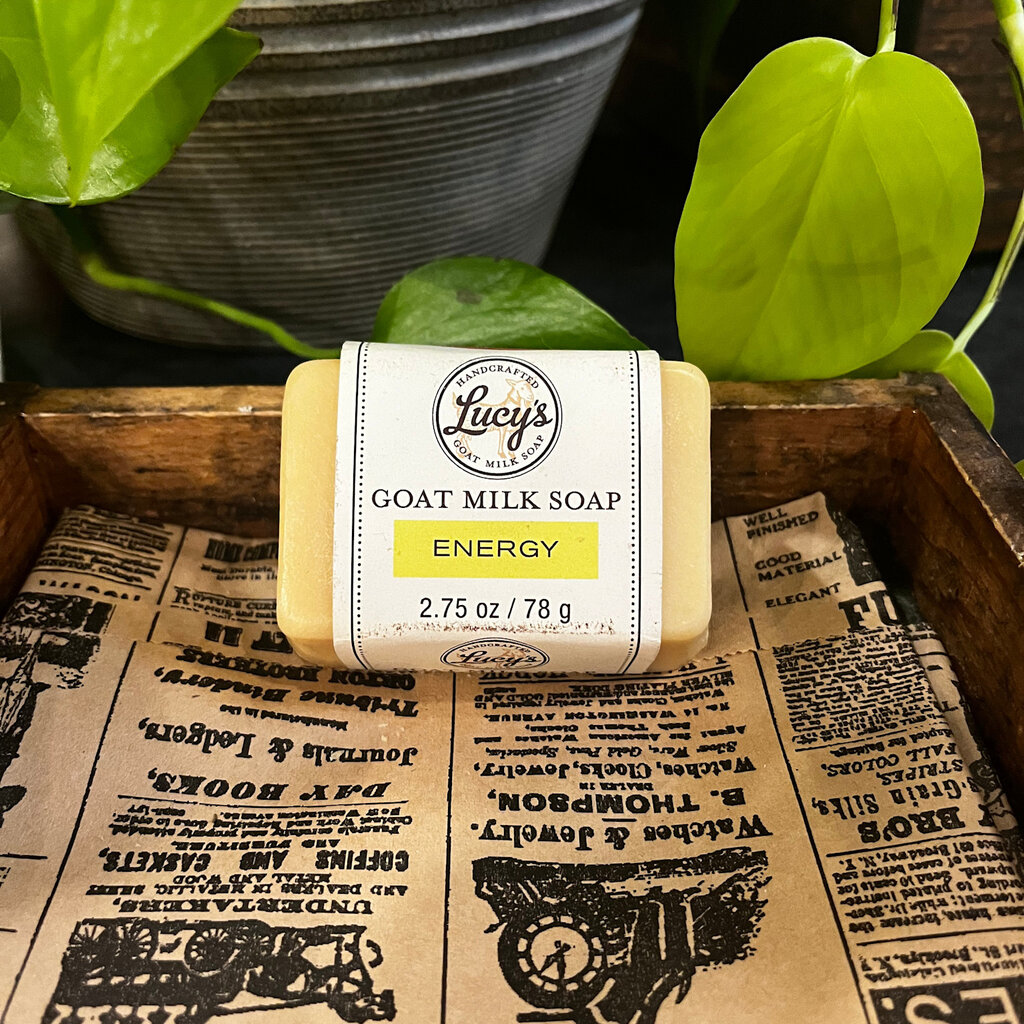 Lucy's Goat Milk Soap Lucy's Goat Milk Soap - Energy