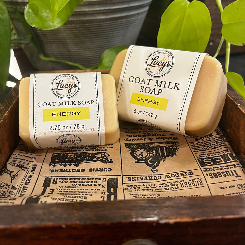 Lucy's Goat Milk Soap Lucy's Goat Milk Soap - Energy