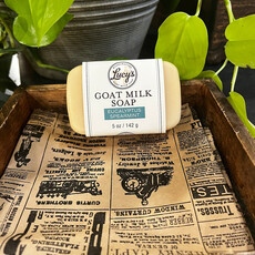Lucy's Goat Milk Soap Lucy's Goat Milk Soap - Eucalyptus Spearmint