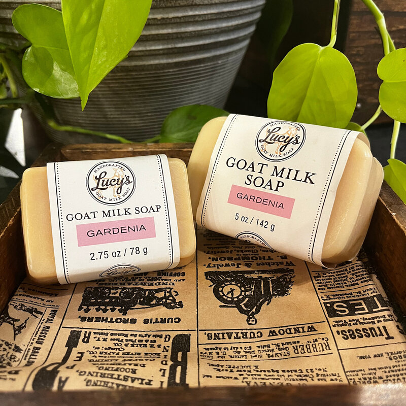 Lucy's Goat Milk Soap Lucy's Goat Milk Soap - Gardenia