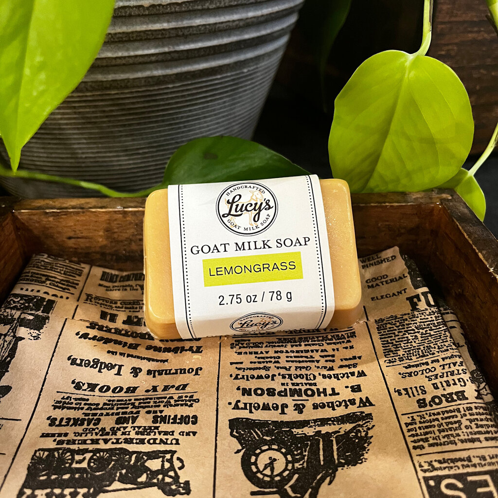 Lucy's Goat Milk Soap Lucy's Goat Milk Soap - Lemongrass