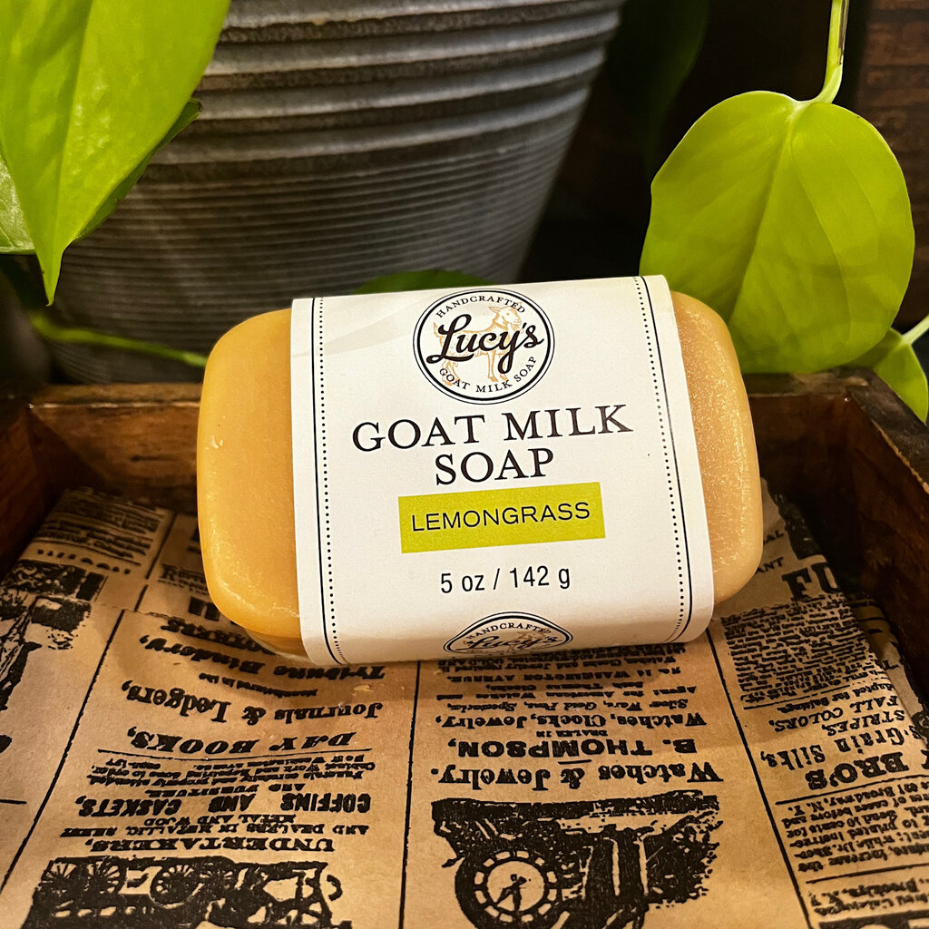 Lucy's Goat Milk Soap Lucy's Goat Milk Soap - Lemongrass
