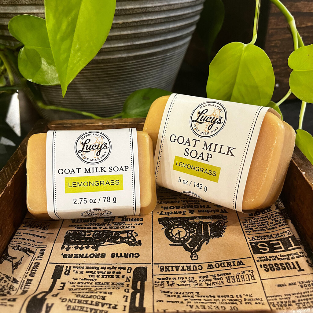 Lucy's Goat Milk Soap Lucy's Goat Milk Soap - Lemongrass