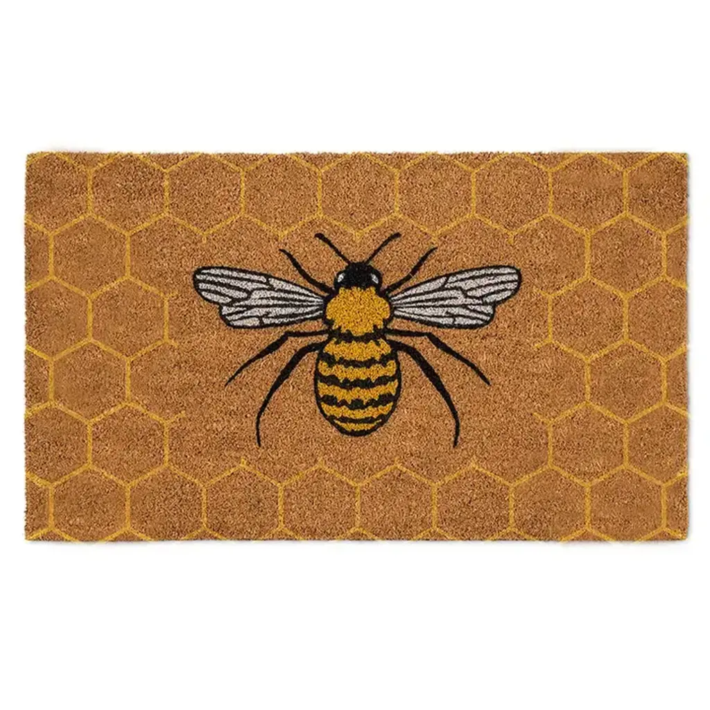 Abbott Bee & Honeycomb Doormat
