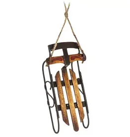 Abbott Old Style Sled Ornament