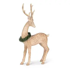 Abbott Standing Deer with Wreath