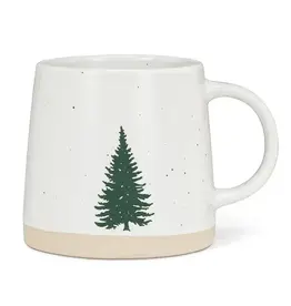 Abbott Wide Base Mug with Single Tree
