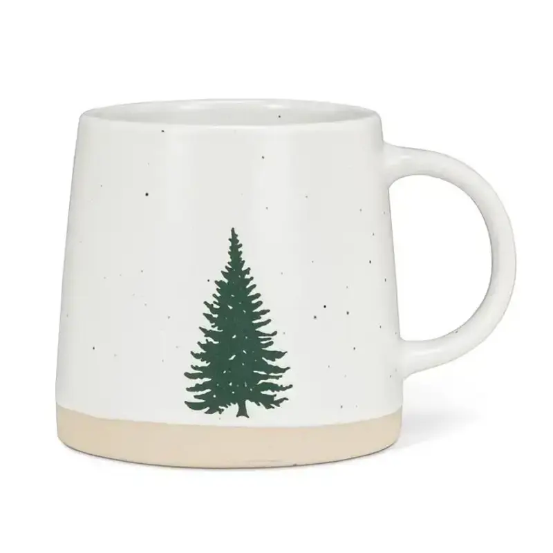 Abbott Wide Base Mug with Single Tree