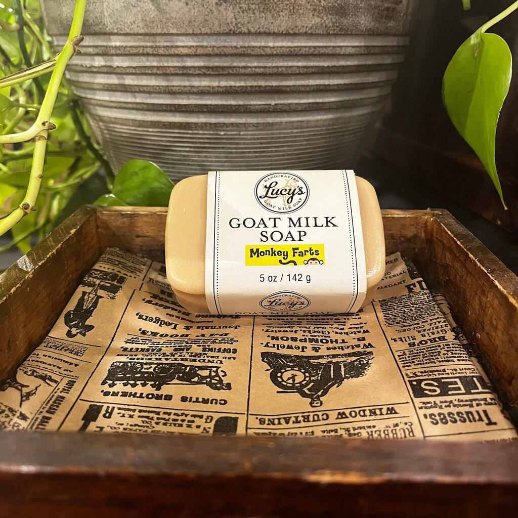 Lucy's Goat Milk Soap Lucy's Goat Milk Soap - Monkey Farts