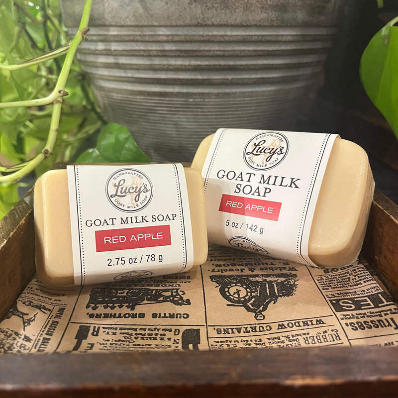 Lucy's Goat Milk Soap Lucy's Goat Milk Soap - Red Apple