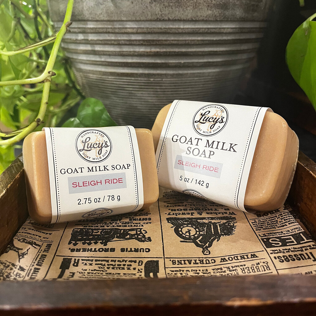 Lucy's Goat Milk Soap Lucy's Goat Milk Soap - Sleigh Ride
