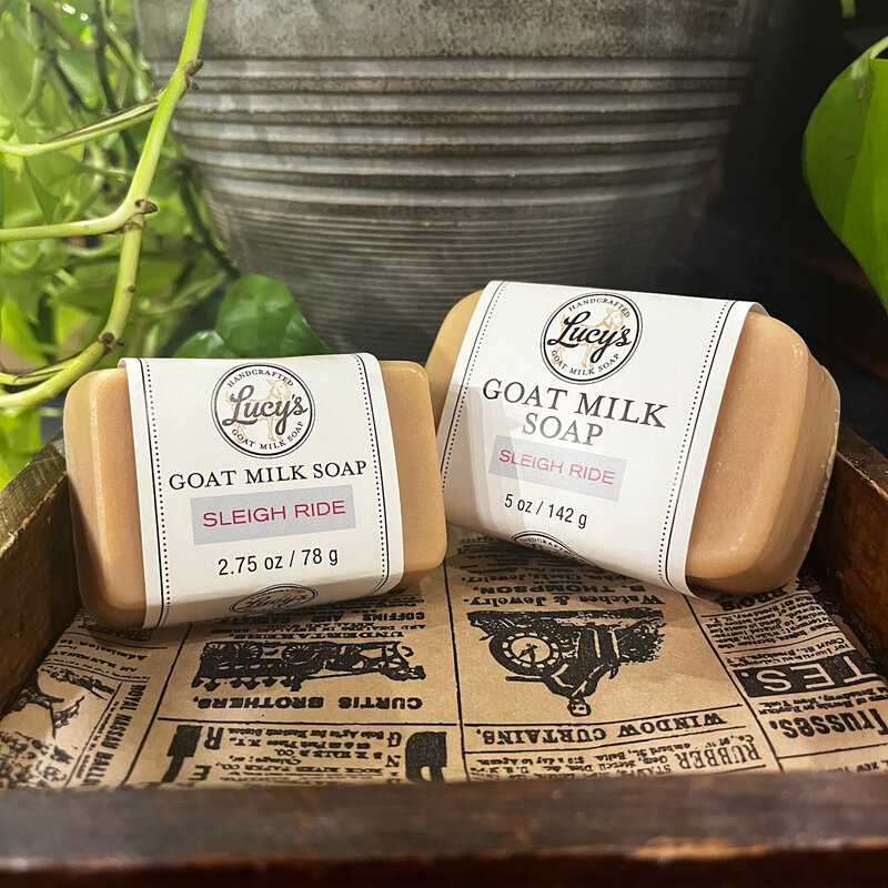 Lucy's Goat Milk Soap Lucy's Goat Milk Soap - Sleigh Ride