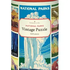 Cavallini National Parks 2  1,000 Piece Puzzle