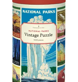 Cavallini National Parks 2  1,000 Piece Puzzle
