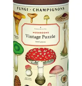 Cavallini Mushrooms  1,000 Piece Puzzle