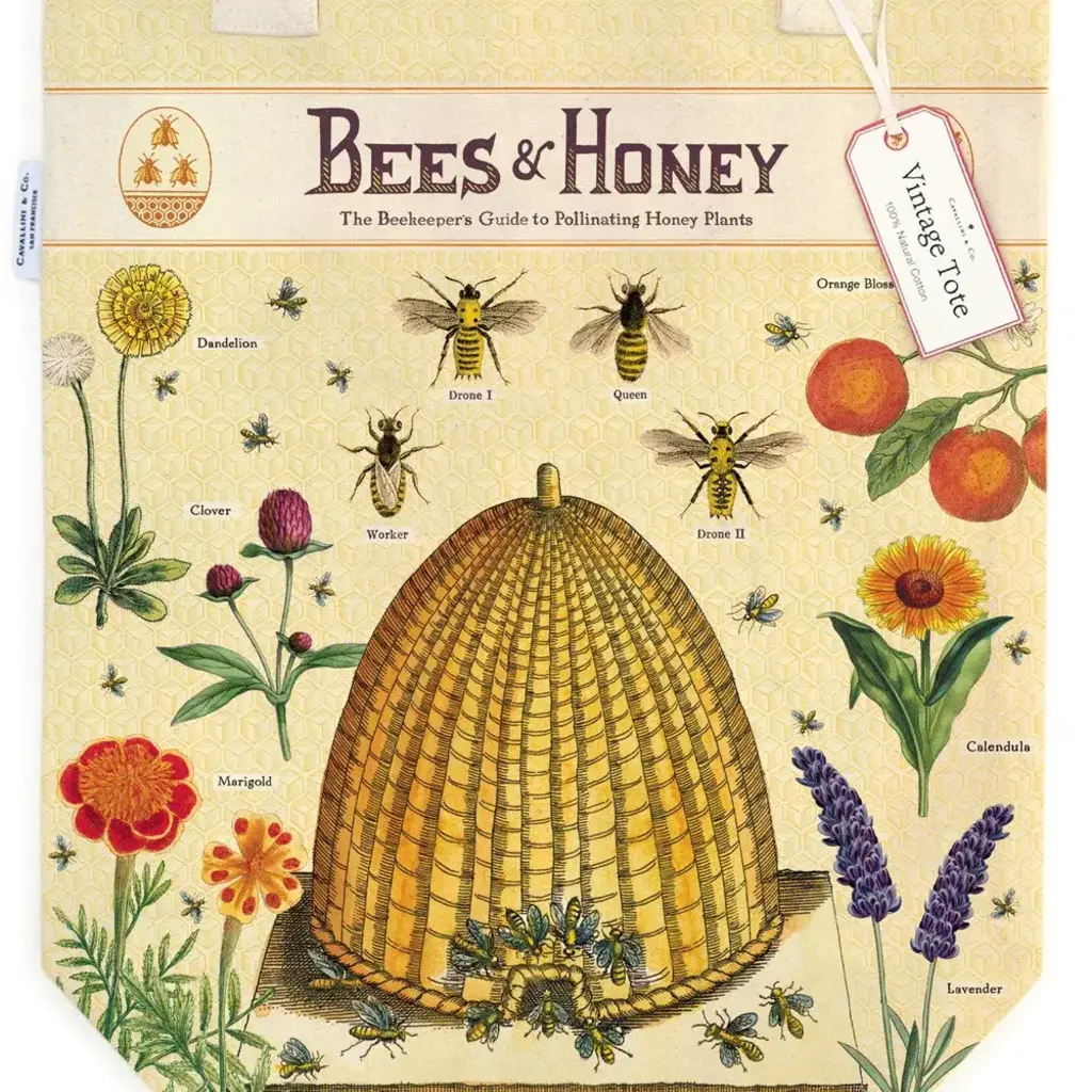 Bees & Honey  Tote Bag