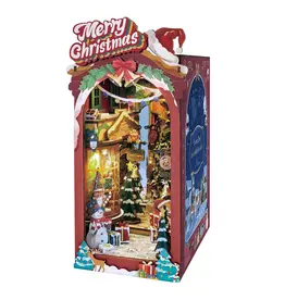 Hands Craft Copy of Diy Book Nook Kit: Christmas Indoor Scene