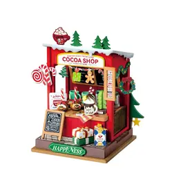 Hands Craft Diy Miniature House Kit: Cocoa Shop