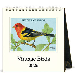 Cavallini Birds Desk Calendar