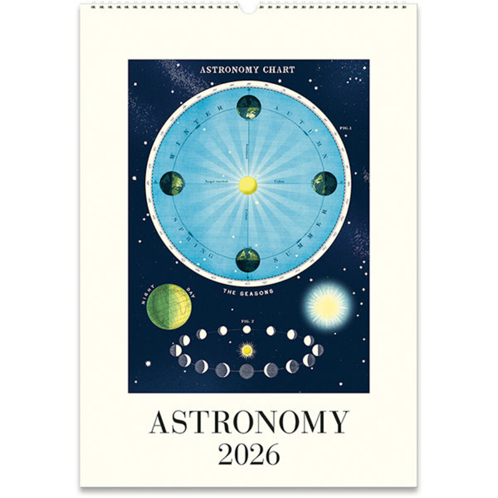 Cavallini Astronomy Wall Calendar