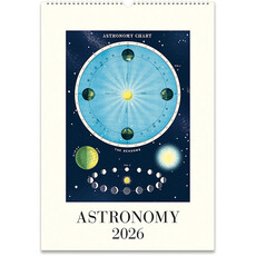 Cavallini Astronomy Wall Calendar