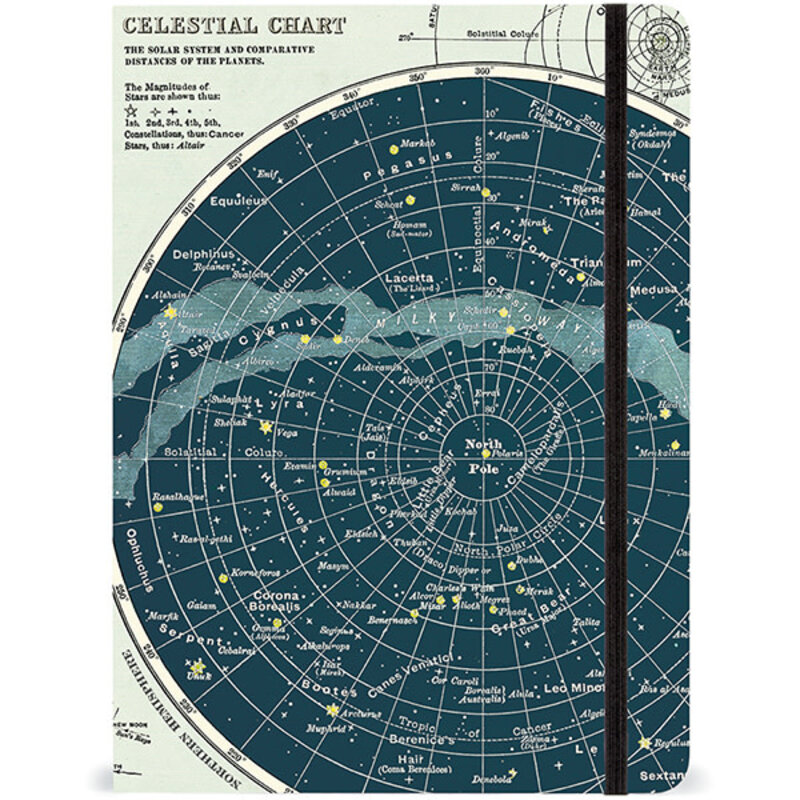 Cavallini Celestial Large Notebook